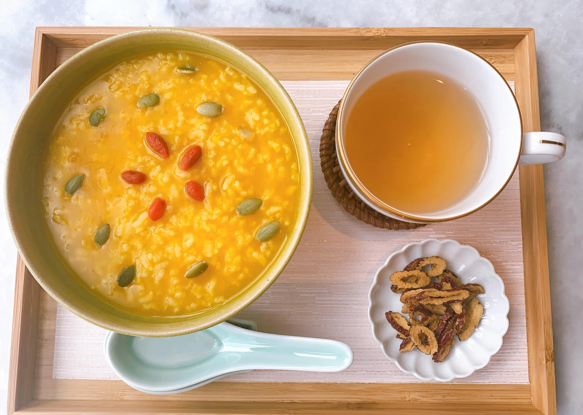 南瓜粥　レシピ　薬膳料理